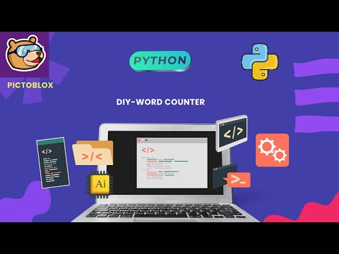 Word Counter|| Python Editor | PictoBlox|Teacher Training Program|@STEMpedia