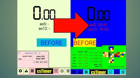 How to use cstimer   | a complete tutorial  | short and easy