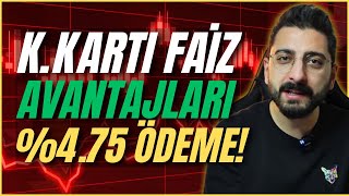 Kredi Kartı Faiz Avantajları! %4.75 FAİZ ÖDEME! Kredi Kartı ile Altın Alarak Nasıl Bütçe Yaratılır?