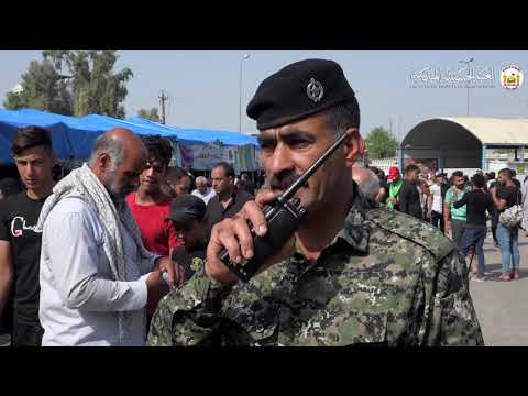 شاهد عمل سيطرة النداءات في العتبة الحسينية اثناء الزيارات وثائقي