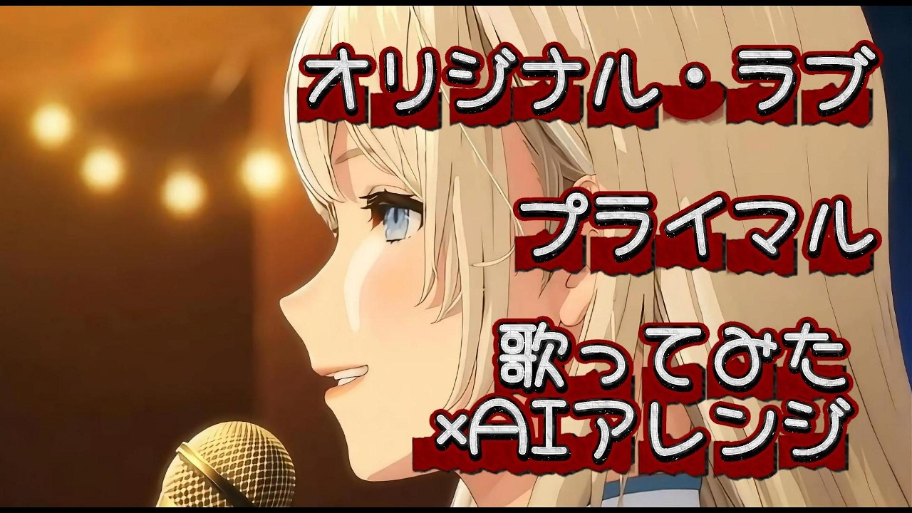 プライマル（ORIGINAL LOVE）/ Elinor Beta Cover【歌ってみた】