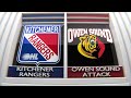 OHL Highlights: Kitchener Rangers @ Owen Sound Attack Sept. 19th, 2026