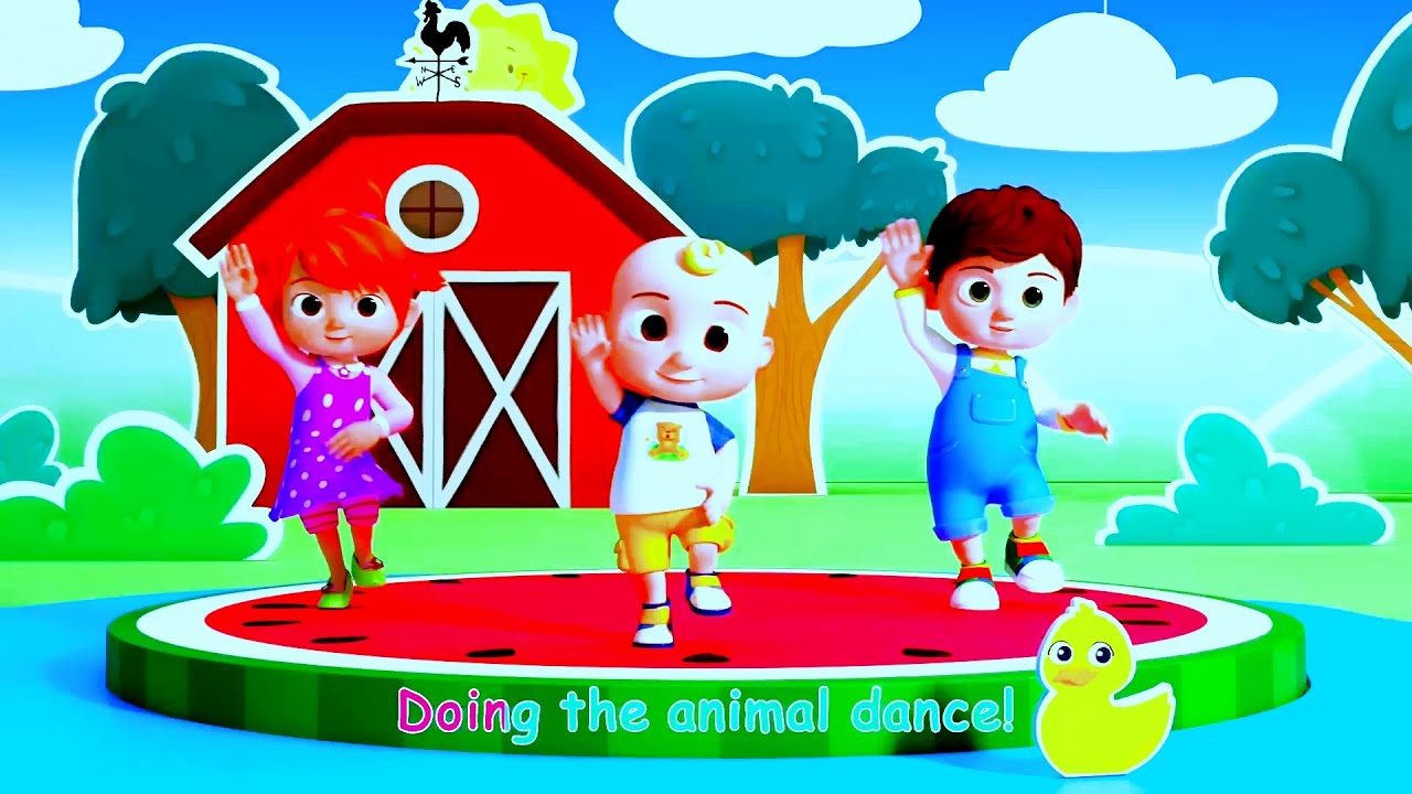 Let's Animal Dance-Quack Quack fun clip // Sponsored By Gamavision Csupo Effects 