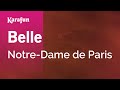 Karaoke Belle Notre Dame De Paris