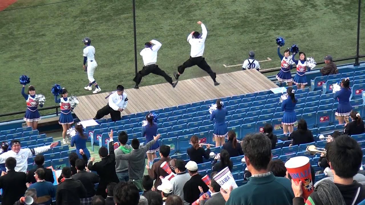 応援団（駒澤大学）　2013年東都大学リーグ入れ替え戦