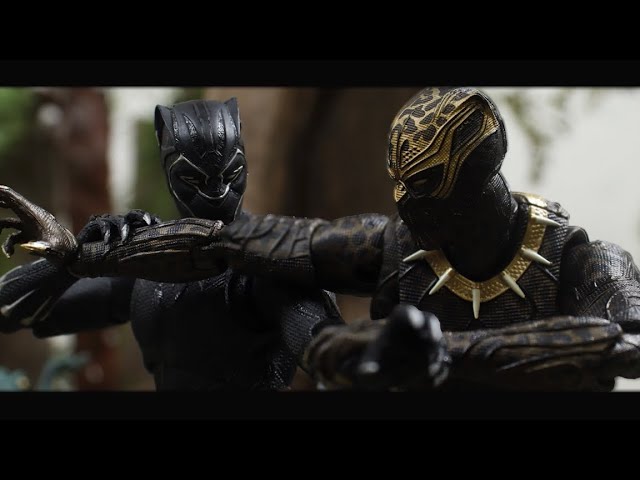 可動紹介編】Amazing Yamaguchi ブラックパンサー Black Panther - YouTube