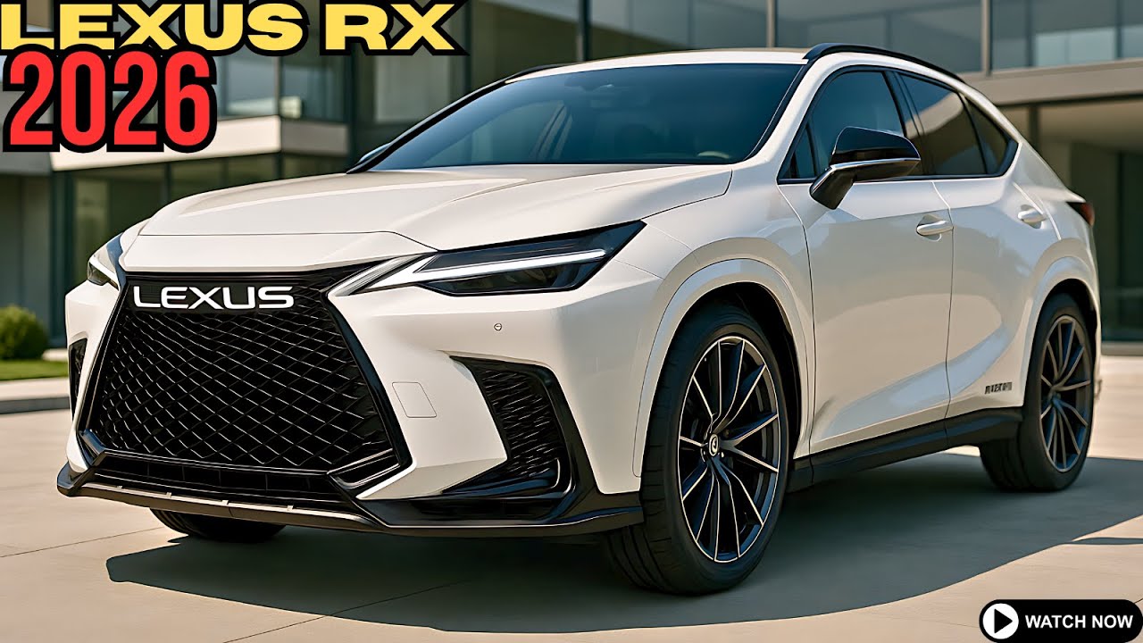 2026 Lexus RX reveals a wild new design - Are they finally beating ...