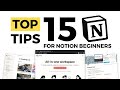 Top 15 Notion Tips for Beginners