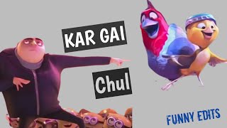 Funny Edits Kar Gai Chul - Animated Feat.badshah Funny Stark Animation