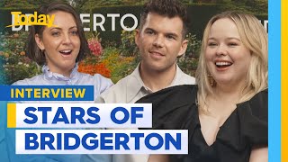 Stars of Bridgerton catch up with Today | Today Show Australia