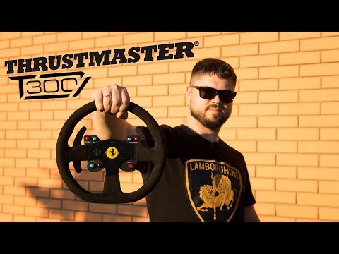 Видео: Лучший народный руль! Обзор Thrustmaster T300 Ferrari Integral Racing Wheel Alcantara Edition