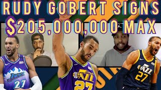 Rudy Gobert Signs a $205 million contract