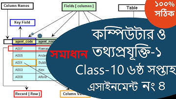 SSC Vocational computer and ict 1 assignment 2021ভোকেশনাল ৬ষ্ঠ সপ্তাহের কম্পিউটার ও আইসিটি ১