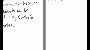 MCV4U - Cartesian Vectors - Part 2 of 4