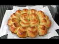 Oatmeal Coconut Bread - Flower Shape Bread Recipe