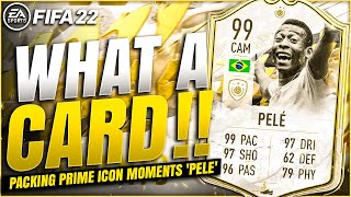 Packing the Best Card in FIFA 2022 | Prime Icon Moments Pele | Tribute