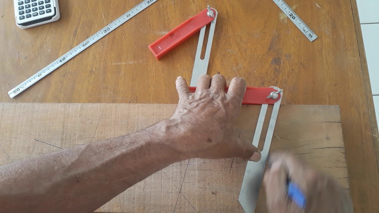 Como riscar o espigao parte de cima