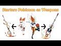 What If Starters Pokemon were Weapons ?