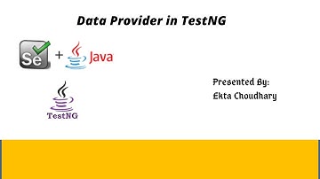 What is DataProvider in TestNG || How to read data from Excel and pass into Application in Selenium