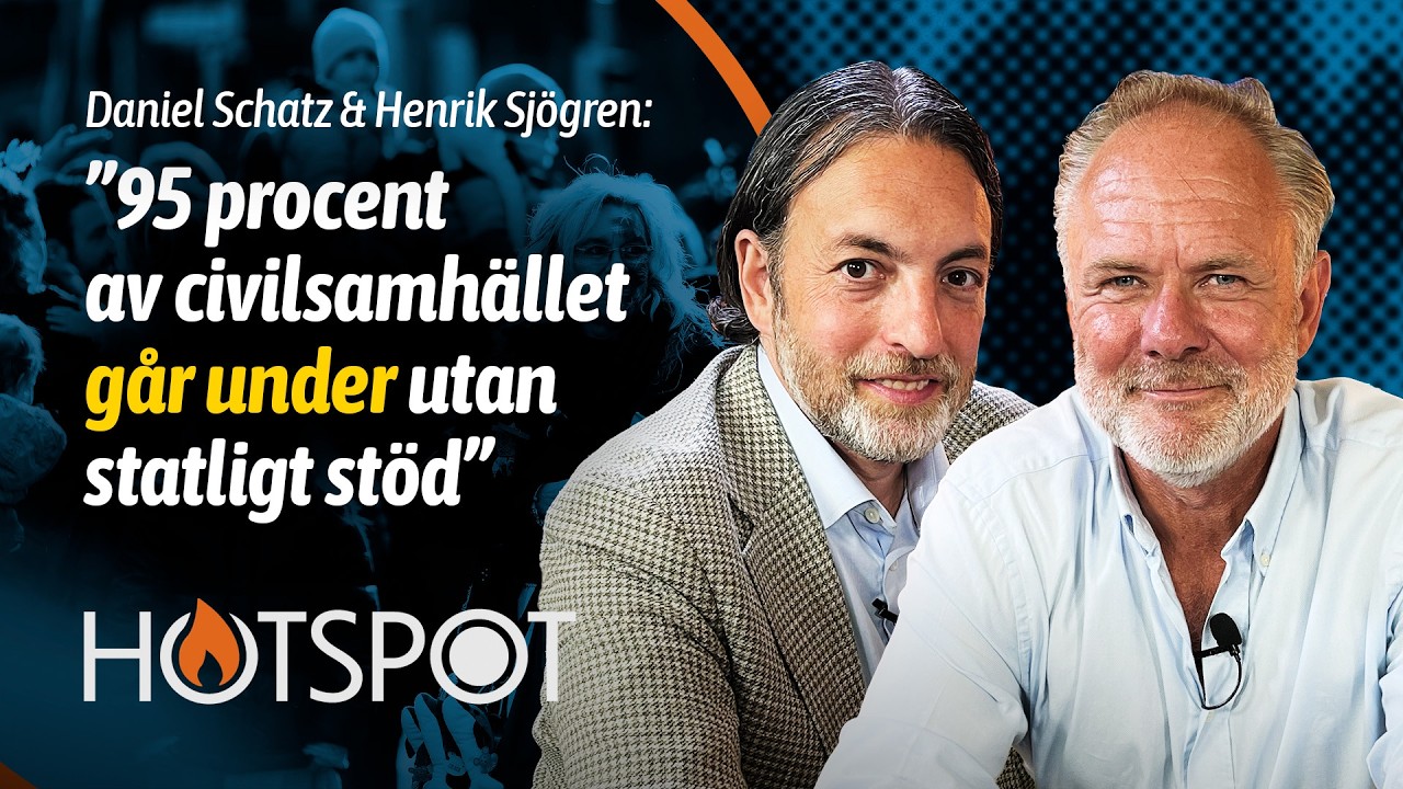 Har civilsamhället blivit en bidragsindustri? | Daniel Schatz och Henrik Sjögren | Hotspot - Sammanfattning