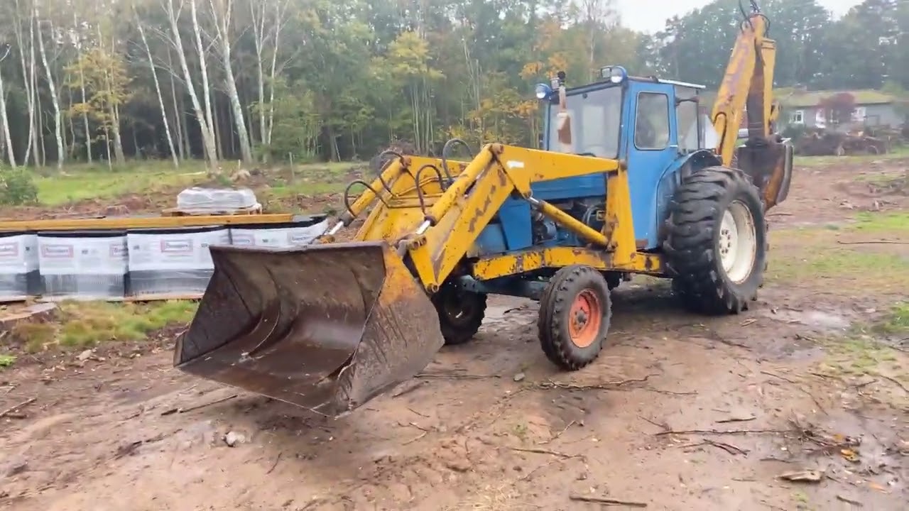 Traktorgrävare Ford 5000