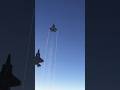 The F-22 Raptor leads the way with the F-35A close behind #shorts #aviation #aviationlovers