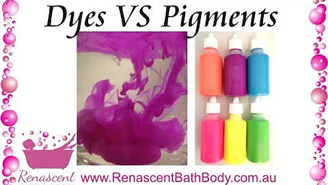 Pigments VS Dyes - What's the Difference, When to use each in Soap Making!