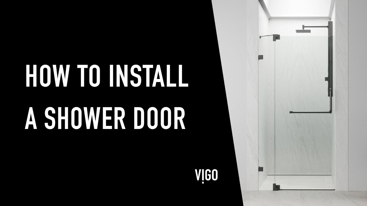 How to Install a VIGO Pirouette Shower Door | Full Installation Guide (VG6042)