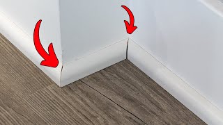 The #1 Beginner Trim Mistake &amp; How to Avoid It / How to Measure &amp; Cut Mitered Corners