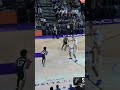 JA'KOBI FROM THE LOGO 🚨 #spurs #nba #preseason