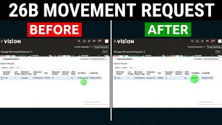 26B||Inventory Management||Movement Request Approval Process||