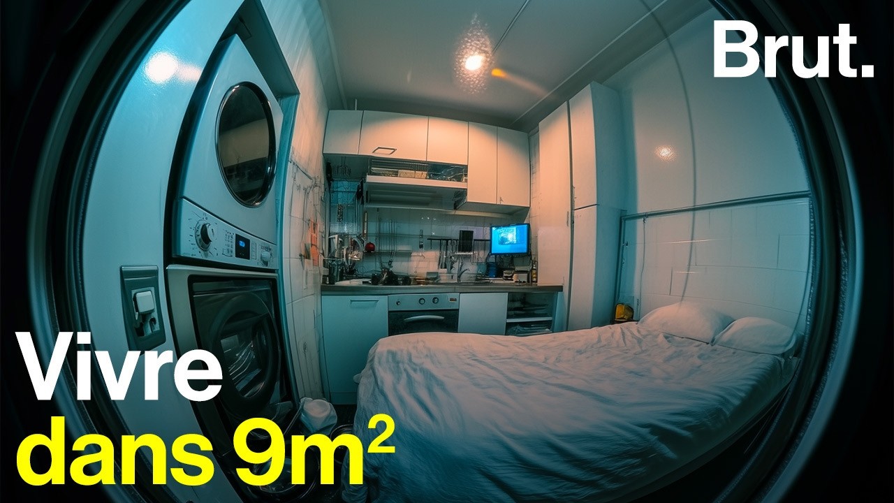 Charlotte vit dans 9m2, on la suit dans son quotidien