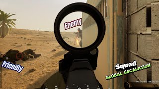 Squad Global Escalation mod - Intense and funny moments 2