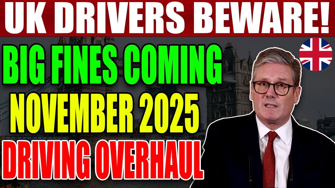 🚗 4 Key Driving Law Changes in November 2025 – What Drivers MUST Know!