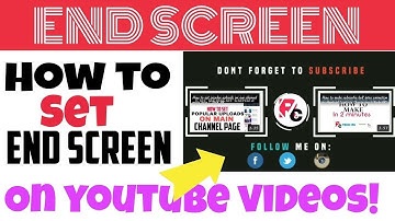 How to add end screen annotations on YouTube video in android