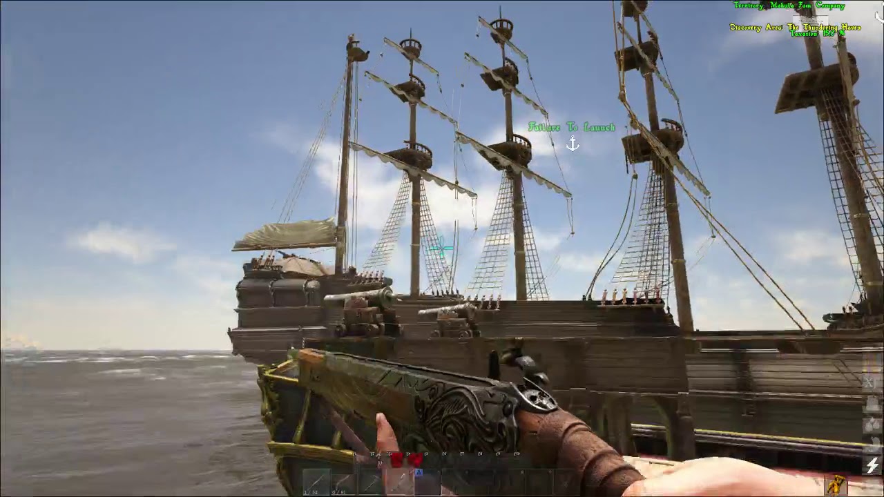 Atlas Preparing to work on the Gallion!