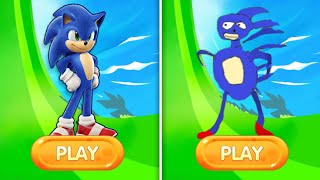 Sonic Dash Vs Go Sonic Goo - Gameplay Movie Sonic Vs Best Running Games 🎯🎮 screenshot 4