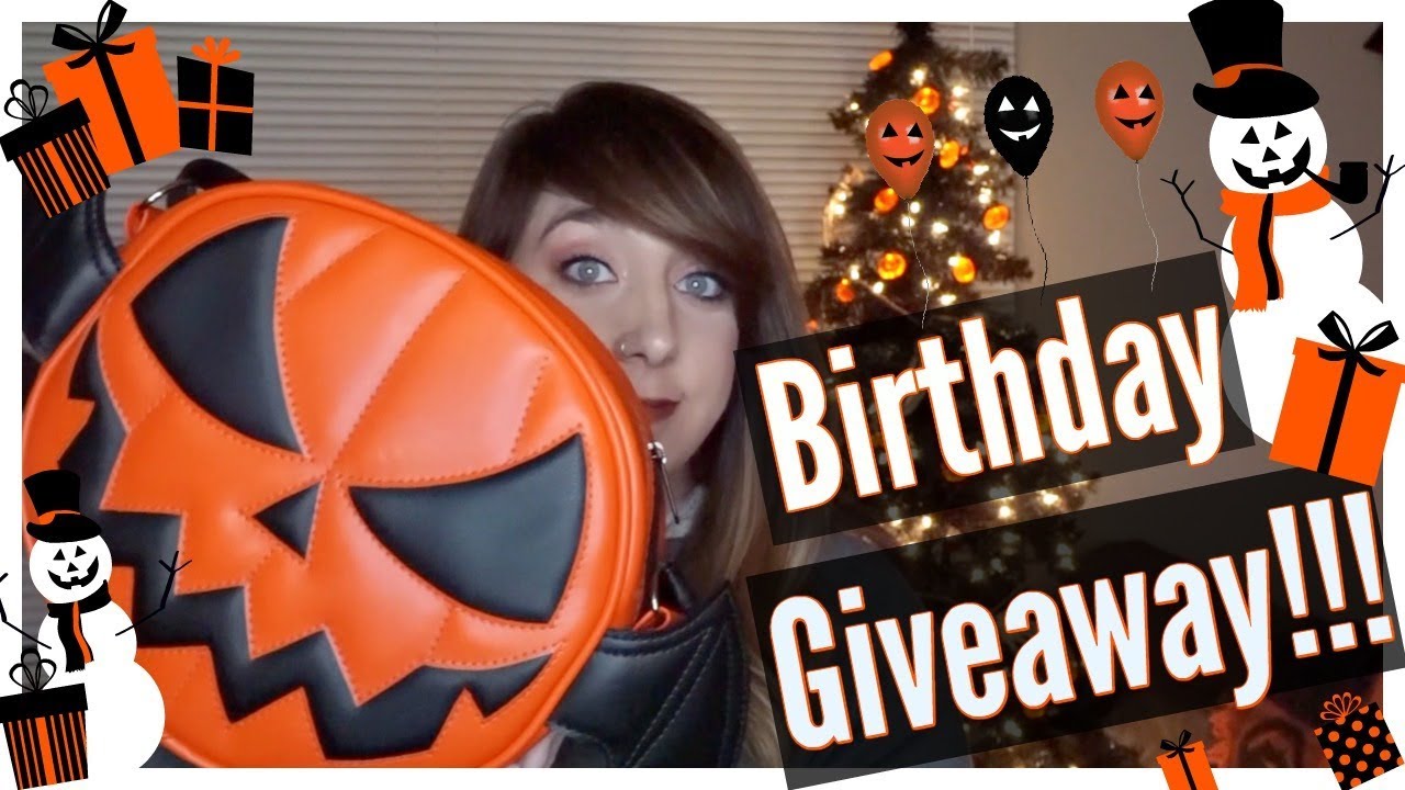 Win This!! Birthday Giveaway!!! | Halloween Happy