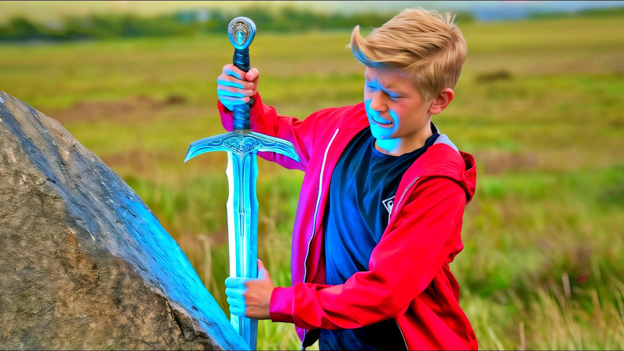 Ce jeune homme a trouvé une ÉPÉE LÉGENDAIRE et doit L’UTILISER pour vaincre des CHEVALIERS PUISSANTS