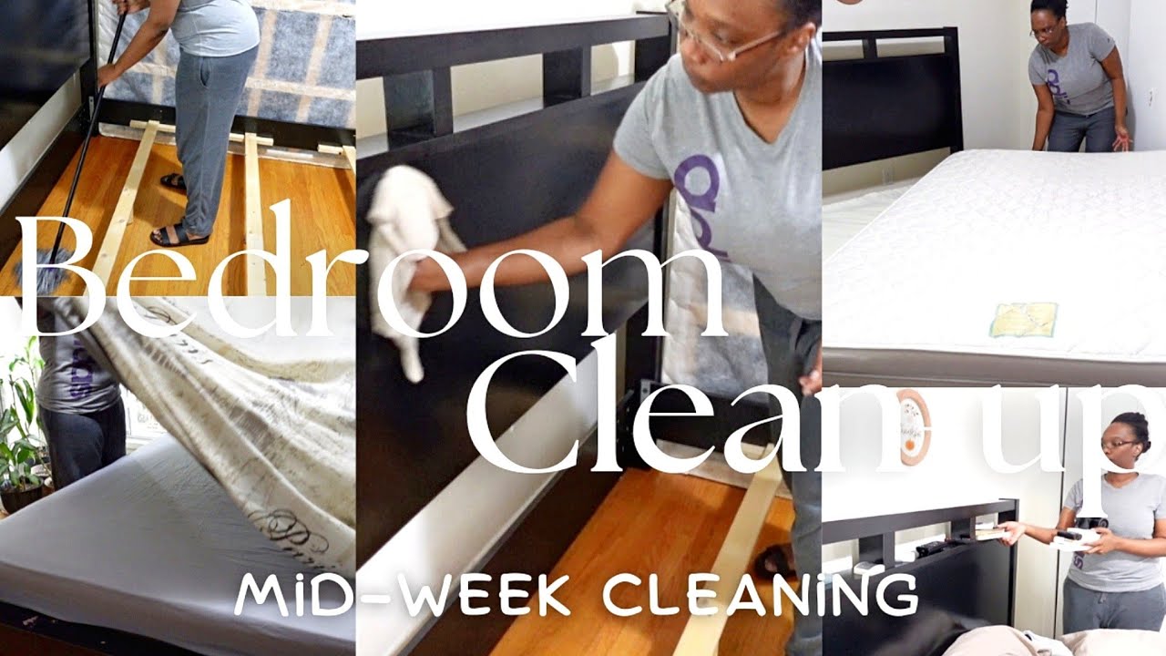 Mid-Week Bedroom Clean-up | Clean With Me #cleanwithme - YouTube