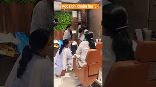 Gol table bana diya in logo ne 😏😏 #beautyexpert #skincare #adda #ytshorts #dresses #shortvideo