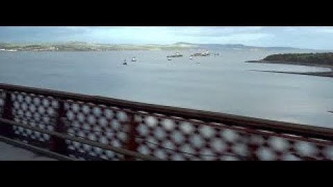 Train Ride Over Forth Railway Bridge On History Visit To Firth Of Forth South Queensferry Scotland