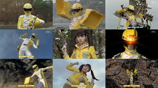 Boukenger Bouken Yellow(Mamiya Natsuki) Fight Scenes from Bouken Yellow