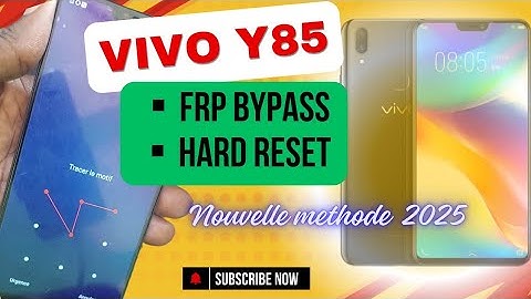 VIVO Y85 HARD RESET and FRP BYPASS with unlock tool