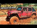 The trail that destroyed our jeep  redemption