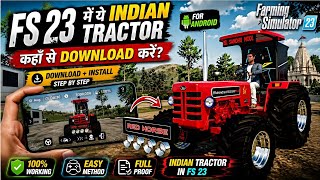 FS 23 Mobile 📱: How to Add Indian Tractor Mods? 🚜 #mobilegame screenshot 2