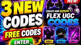 🚨 NO ROBUX NEEDED! 3 NEW FLEX UGC CODES 2026 😱 FREE UGC ITEMS & REWARDS! (Roblox Flex UGC) No Robux Needed New Flex Ugc Codes 2026 Free Limited Ugc Items
