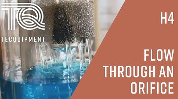 Flow Through an Orifice (H4) | Fluid Mechanics Experiments with TecQuipment