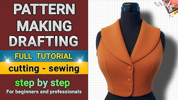 3-Step Bodice & Collar Tutorial: Pattern Making + Cut & Sew + Mannequin Fit