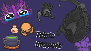 Getting Triple Reapers in Taming.io